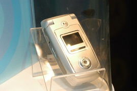 回顧經典 2004年中國國際通信設備技術展上的摩托羅拉手機展示