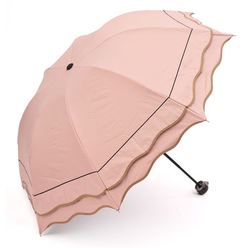 公主的移動(dòng)城堡 一把公主荷葉邊折疊晴雨傘，裝下整個(gè)夏日的溫柔與清爽